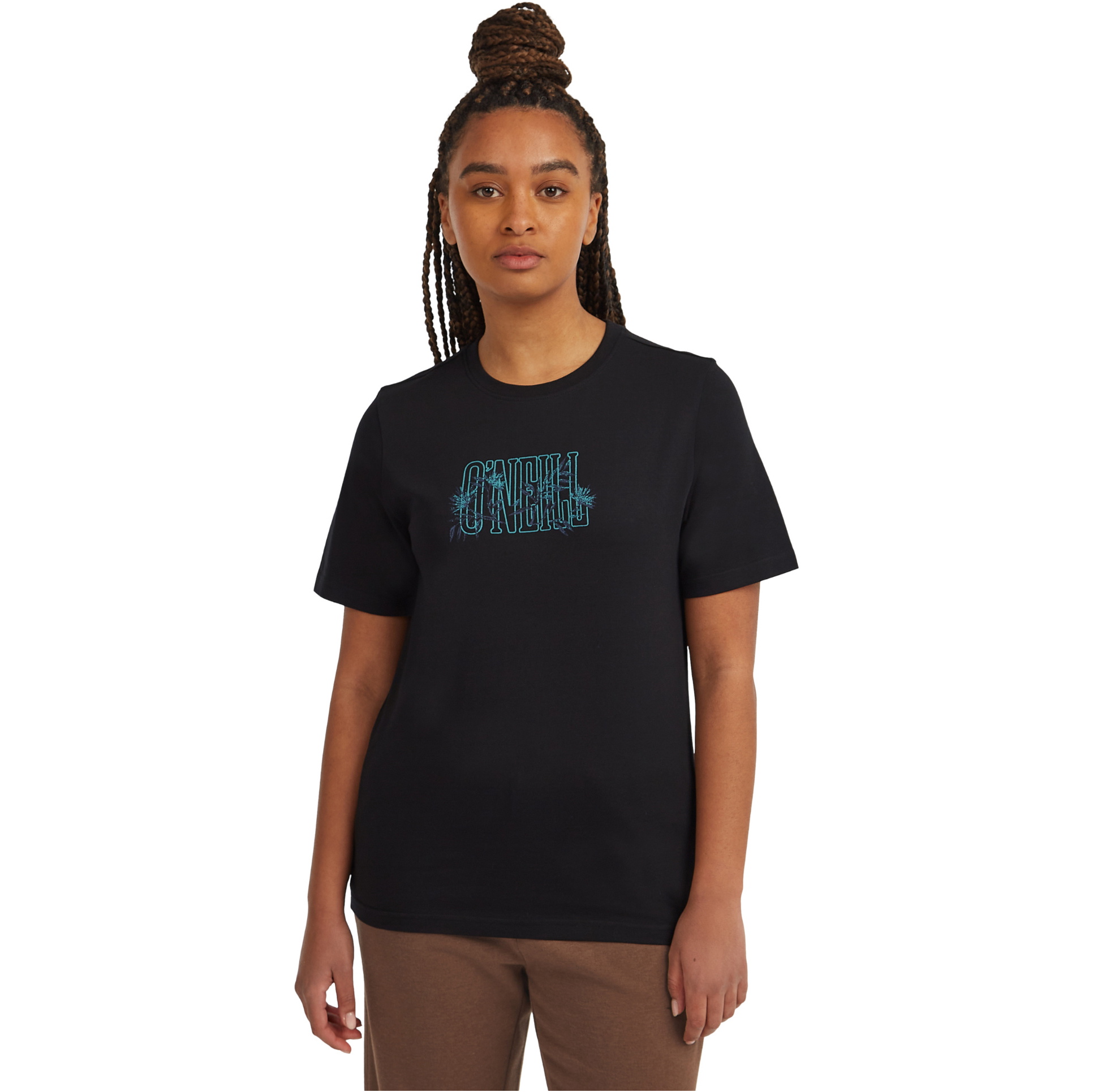 2025 O'Neill Womens Graphic T-Shirt 1850236 - Black Out